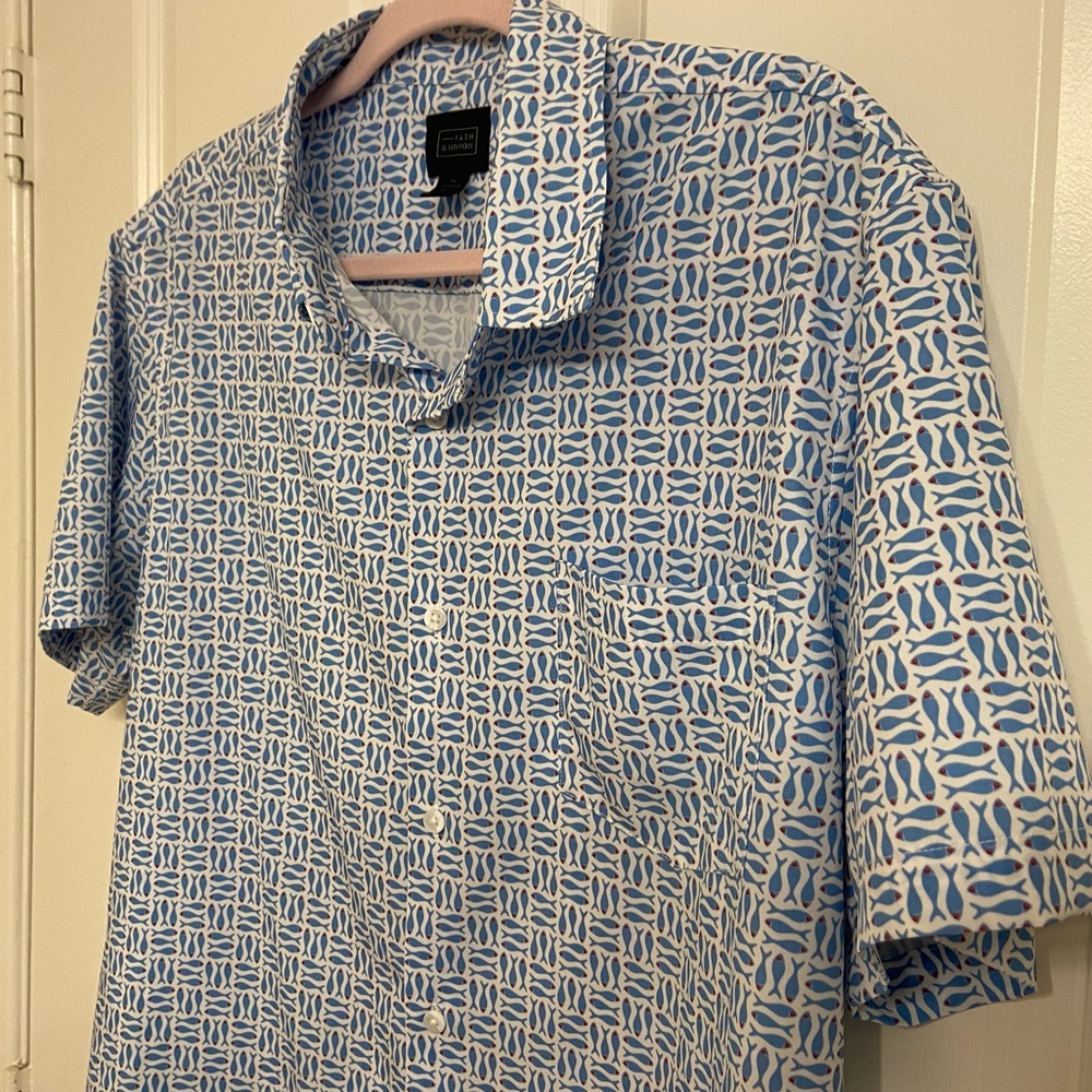 Button down, collared shirt